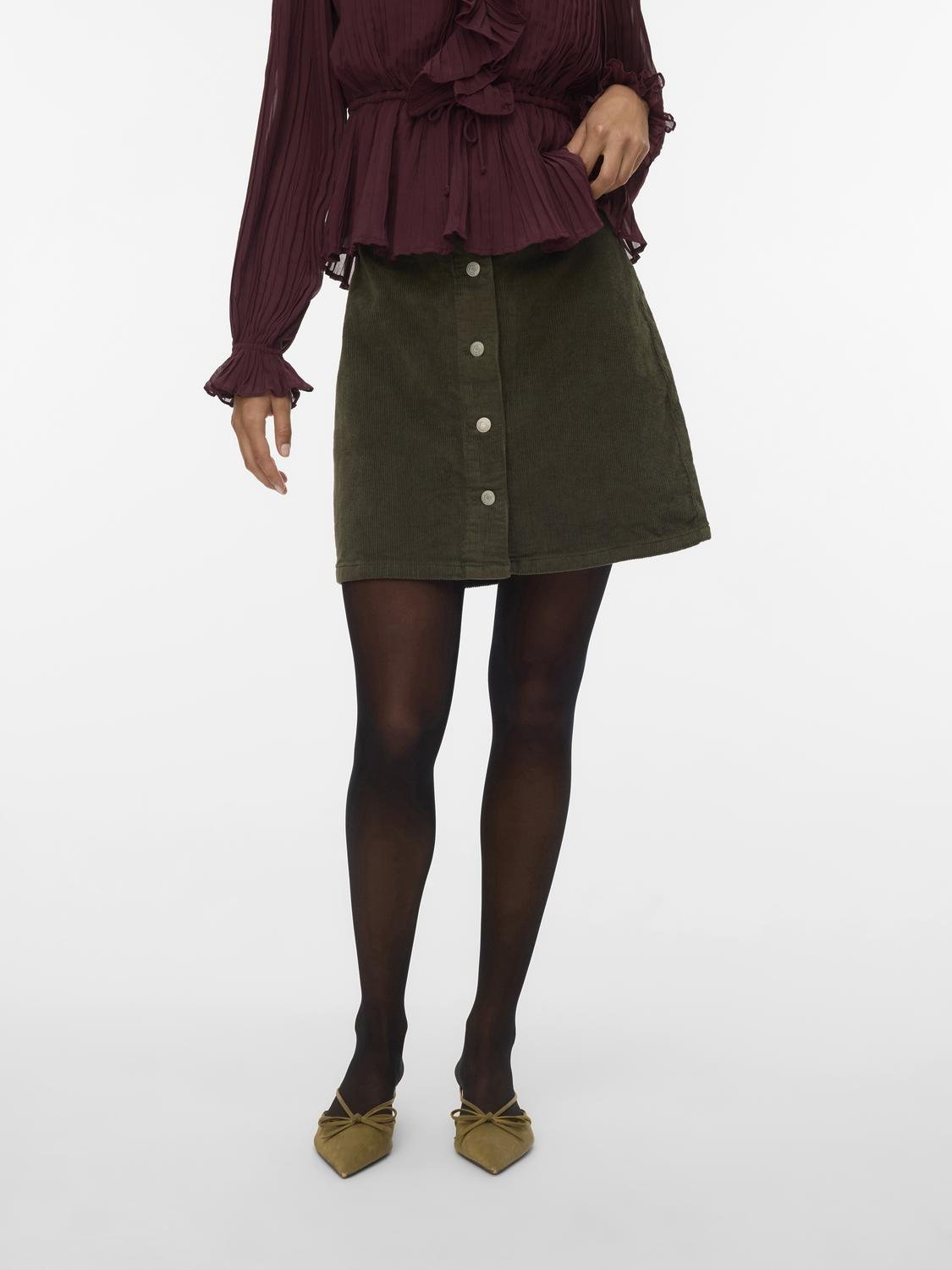 VMETTA Short Skirt - Forest Night - VERO MODA & VILA Bergvik